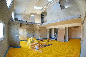 Image showing underfloor heating