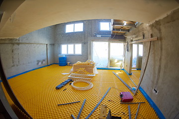 Image showing underfloor heating