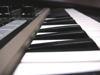 Image showing synthesizer keyboard