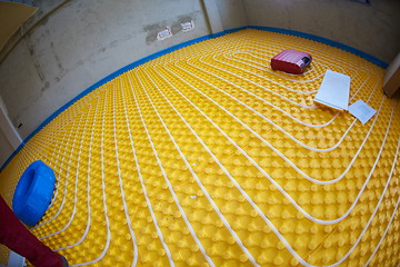 Image showing underfloor heating