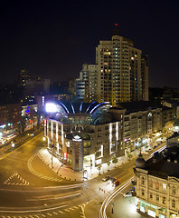 Image showing Kiev City - the Capital of Ukraine. Night areal View
