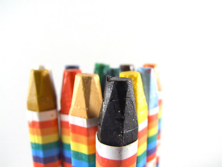 Image showing crayons