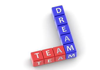 Image showing Buzzwords dream team