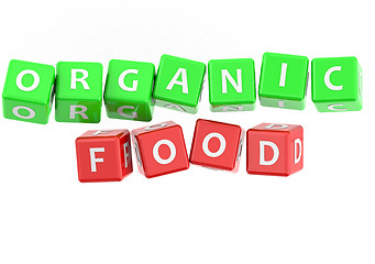 Image showing Buzzwords organic food