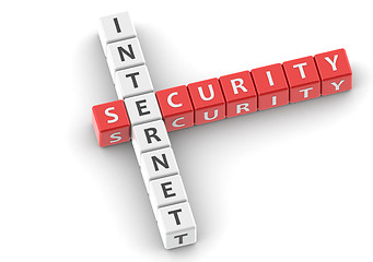 Image showing Buzzwords internet security