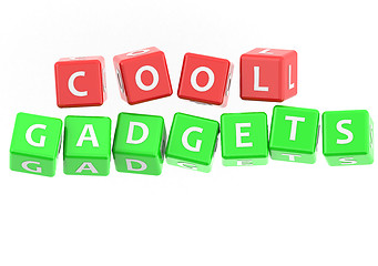 Image showing Buzzwords cool gadgets