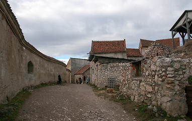 Image showing Rasnov Castle in Romania