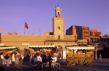 Image showing AFRICA MOROCCO MARRAKESH