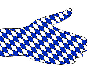 Image showing Bavarian handshake