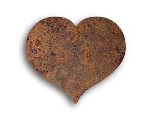 Image showing Heart of rust