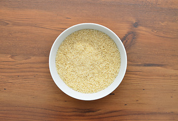Image showing Bowl with couscous