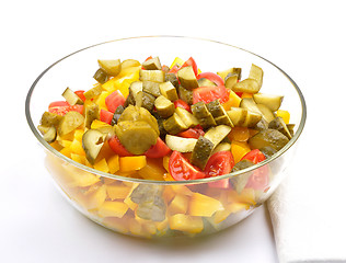 Image showing Mixed Potato salad