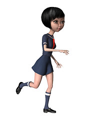 Image showing Japanese Schoolgirl