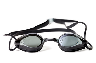 Image showing Wet goggles for swimming