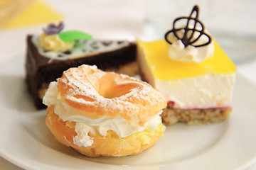 Image showing fresh desserts