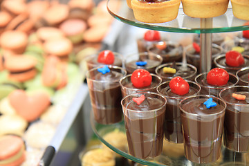 Image showing chocolate desserts