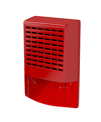 Image showing Fire alarm siren