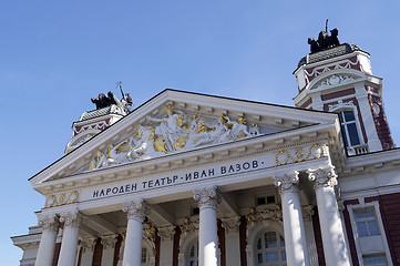 Image showing National theater Ivan Vazov