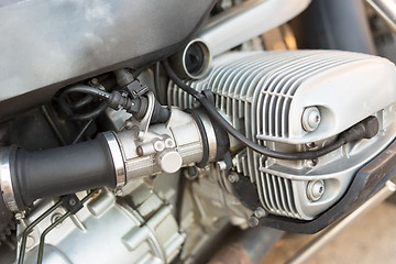 Image showing motorcycle engine