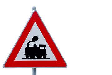 Image showing traffic sign attention train