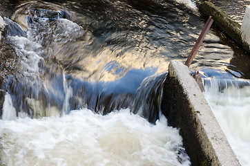 Image showing rushing water