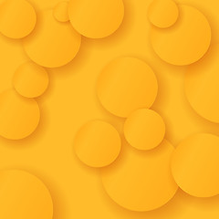 Image showing Orange Circles Background.