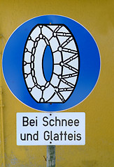 Image showing snow chain