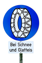 Image showing snow chain