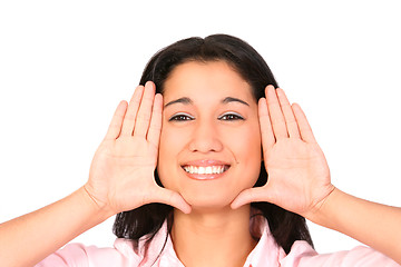 Image showing Smiling woman