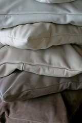 Image showing Grey pillows