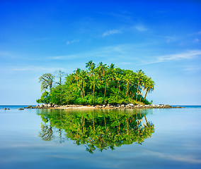 Image showing Colorful Little Tropical Island in Thailand, Southeast Asia