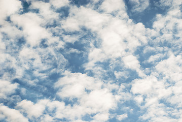 Image showing Blue sky and clouds