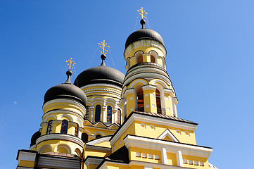 Image showing Church in the Hancu Monastery, Moldova