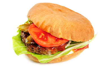 Image showing realistic looking hamburger