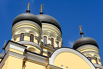 Image showing Church in the Hancu Monastery, Moldova