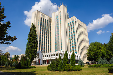 Image showing Authorithy building in Chisinau, Moldova