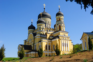 Image showing Church in the Hancu Monastery, Moldova