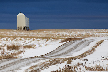 Image showing Prairie Landscape in winter