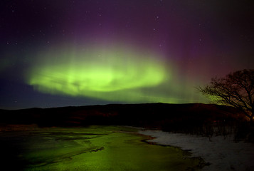 Image showing Aurora Borealis Northern Lights