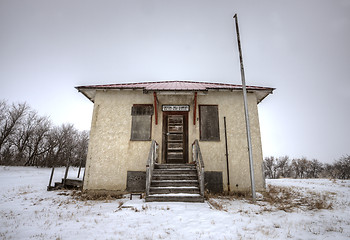 Image showing Abandoned School House