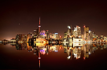 Image showing Night Shot Toronto