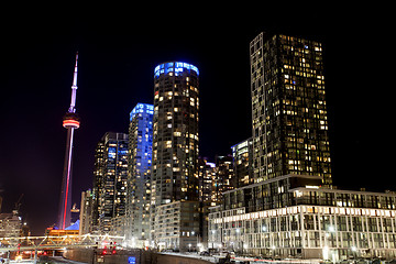 Image showing Night Shot Toronto