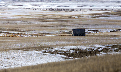 Image showing Prairie Landscape in winter