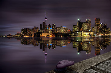 Image showing Night Shot Toronto