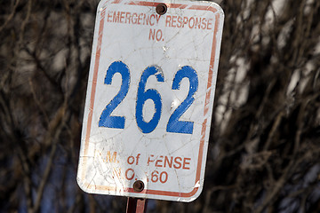 Image showing Emergency farm number
