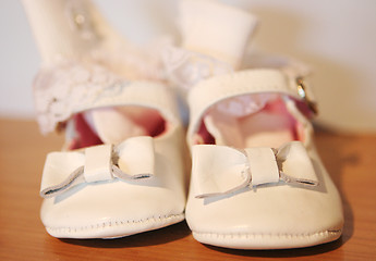 Image showing Baby shoes