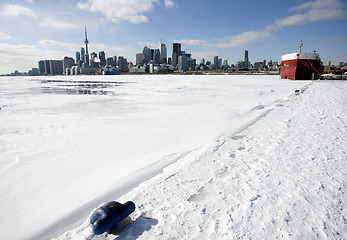 Image showing Toronto Ontario from Polson Pier