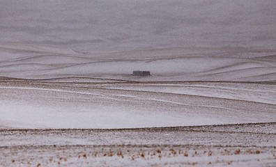 Image showing Prairie Landscape in winter