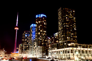 Image showing Night Shot Toronto