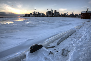 Image showing Toronto Ontario from Polson Pier